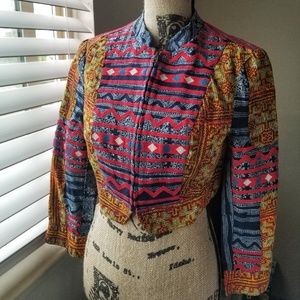 Free People Cropped Jacket